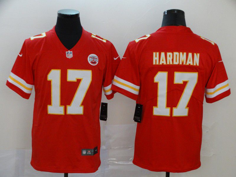 Men Kansas City Chiefs #17 Haroman Red Nike Vapor Untouchable Limited NFL Jersey->kansas city chiefs->NFL Jersey